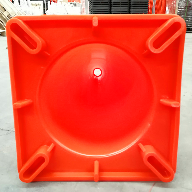 90cm 3.4kg All Orange PVC Cone